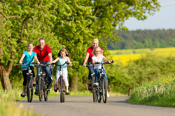 Radfahren in der Ferienregion Hirschenstein im Bayerischen Wald